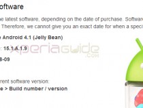 Xperia M C1904 C1905 Android 4.1.2 15.1.A.1.9 firmware update Rolled