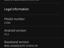 Xperia S, SL, Acro S 6.2.B.1.96 firmware Screenshots Leaked