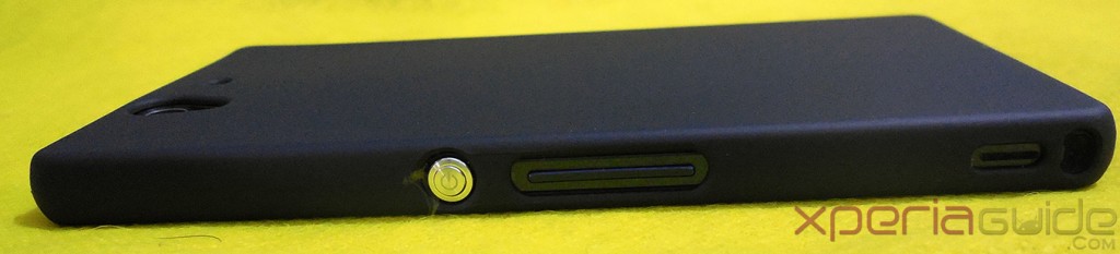 Xperia Z Back Cover Hard Case - Side Profile