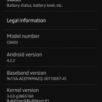 Xperia Z C6603 10.3.1.A.1.10 firmware Update Rolled on France’s Orange Carrier