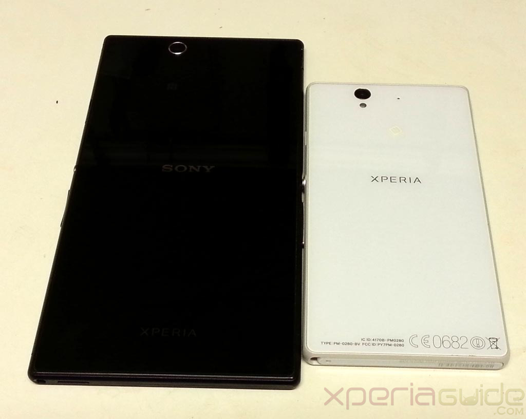 Xperia Z Ultra Vs Xperia Z Size Comparison - Which is Longer