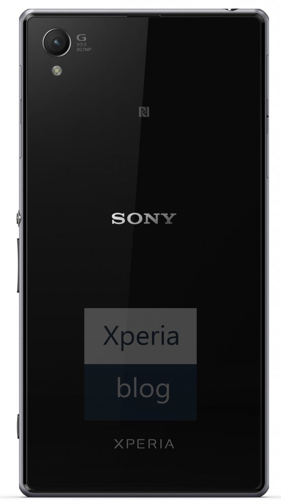 Official Sony Xperia Z1 Press Pictures - Back Panel