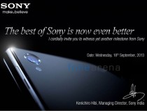 WATCH Xperia Z1 Launch in India on 18 September LIVE Video Streaming from New Delhi