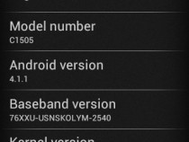 Xperia E C1505 11.3.A.2.23 firmware Details