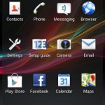 Xperia E C1505 11.3.A.2.23 firmware Home launcher