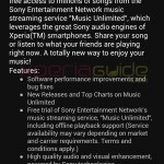 Xperia Z C6602 Walkman 7.12.A.0.0 App OTA update