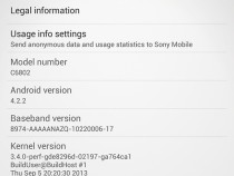 Xperia Z Ultra 14.1.B.1.532 firmware Details