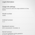 Xperia Z1 Android 4.2.2 14.1.G.1.534 firmware Update Rolled Out