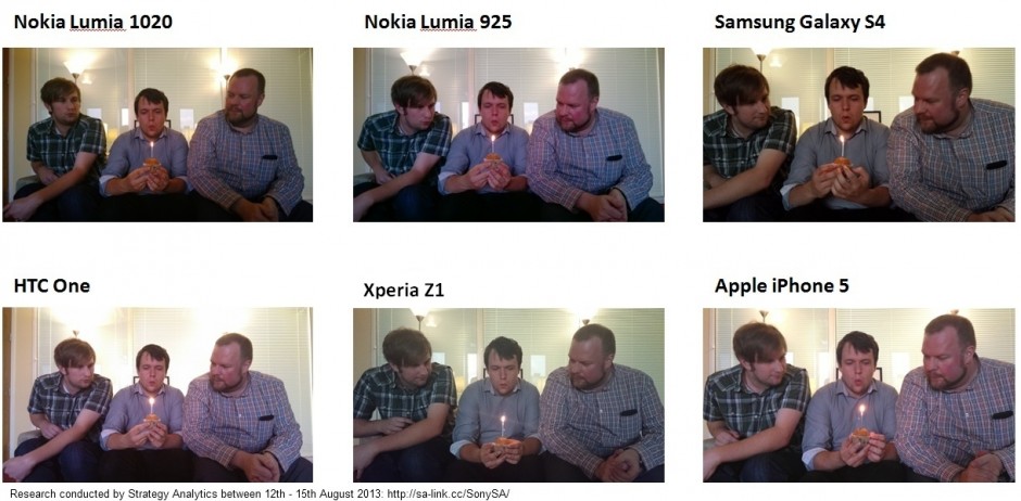Xperia Z1 20.7 MP Cam Test Results - People at a party - Soft Back lighting