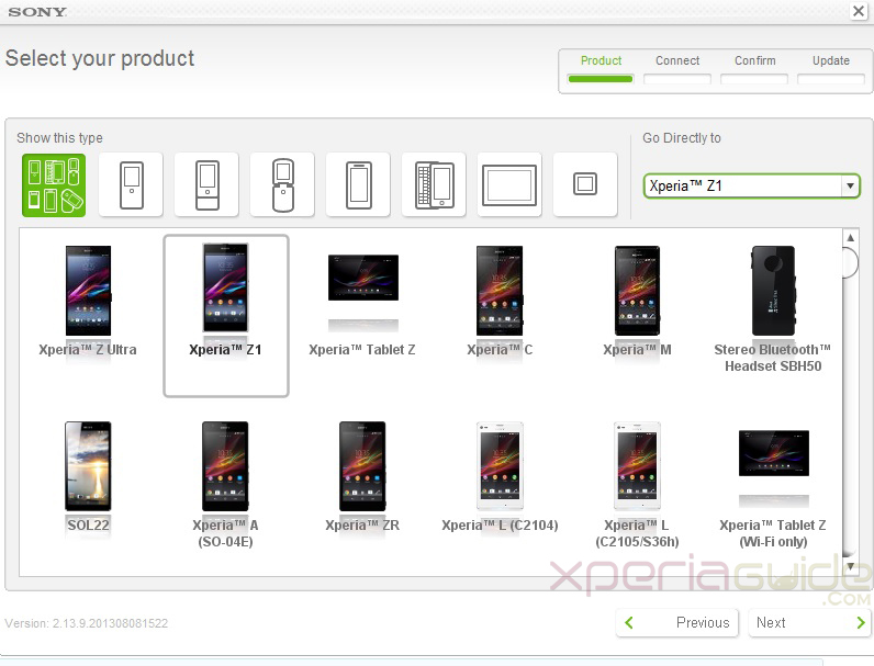 Smeren moederlijk ginder Xperia Z1 Added in Sony Update Service ( SUS ) for Firmware Update