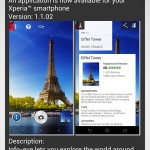 Xperia Z1 Camera app Info-eye version 1.1.02 OTA update notification