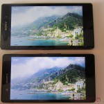 Xperia Z1 Triluminos Display Vs Xperia Z Display Comparison - Ocean Background