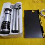 Xperia Z 12x Zoom Telescope with Tripod Stand - Box Content