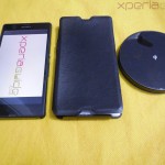 Muvit Sony Xperia Z wireless charging pad and case