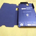 Muvit Sony Xperia Z wireless charging pack - Charging case parts