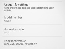 Xperia Z1 14.1.G.2.257 firmware - Major Update Rolled