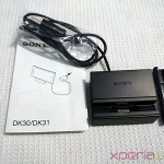 Sony Magnetic Charging Dock DK31 Contents