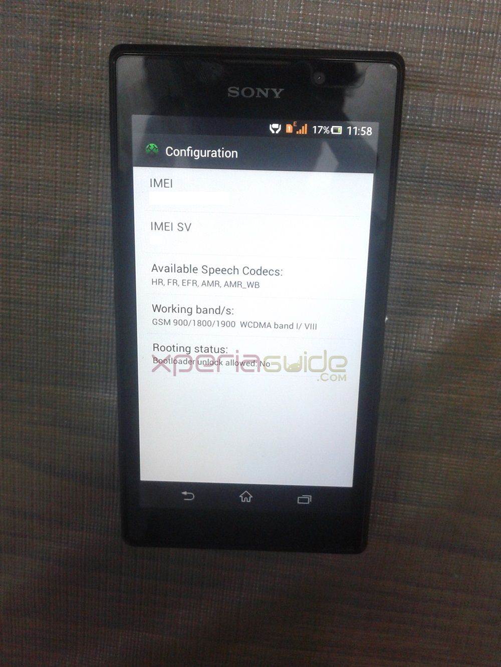 Bootloader Unlocking Not Allowed In Xperia C Mediatek Soc Chip Not Supported Yet