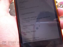 Limited Edition Red Xperia Z1 Spotted running Android 4.4.2 KitKat version