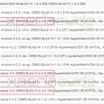 Xperia Z1 Android 4.3 14.2.A.0.XXX, 14.2.A.1.XX firmwares spotted