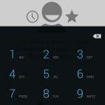 Unofficial CyanogenMod 11 KitKat 4.4 ROM for Xperia P - Dial Pad