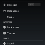 Unofficial CyanogenMod 11 KitKat 4.4 ROM for Xperia P - Settings
