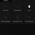 Unofficial CyanogenMod 11 KitKat 4.4 ROM for Xperia P - Notification panel