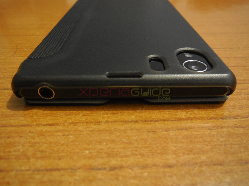 Xperia Z1 Side Flip Case from RockPhone - Flash Opening