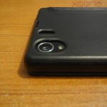 Xperia Z1 Side Flip Case from RockPhone - Camera Opening