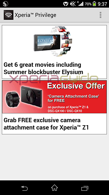 Download 6 Movies Free from Xperia Privilege Movies app including Elysium Download 6 Movies Free from Xperia Privilege Movies app including Elysium