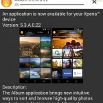 Xperia Z1 Album version 5.3.A.0.22 update Rolling – Software Enhancement