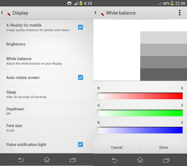 How to Install White Balance App on Xperia Z1 to remove Yellow Hue (2)