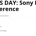 Sony’s CES 2014 Press conference on January 6, 2014 at Las Vegas