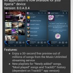 Walkman app version 8.0.A.0.4 Minor Update for Xperia Z, Z1, ZL, Z Ultra Rolling
