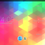 Xperia Themes on Tablet Z - Triflat