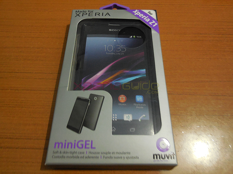 Muvit miniGEL case for Xperia Z1