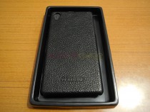 TETDED logo is embossed at the back Xperia Z1 case