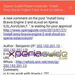 Updated Stock Email app in Xperia Z1 Android 4.3 14.2.A.0.290 firmware Update