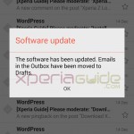 New Email app in Xperia Z1 Android 4.3 14.2.A.0.290 firmware Update