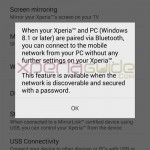 Windows Tethering option in Xperia Z1 Android 4.3 14.2.A.0.290 firmware Update