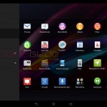 Xperia Tablet Z Android 4.3 10.4.B.0.569 firmware update - Launcher