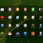 New Xperia Home launcher on Xperia Tablet Z Wi-Fi Android 4.3 10.4.B.0.577 firmware update