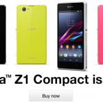 SIM free Xperia Z1 Compact shipping starts in UK, priced at £449 – Black Xperia Z1 Compact goes out of Stock within 24 hours of listing