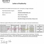 Sony D2104 as Xperia E1 Dual, Sony D2004 as Xperia E1 Spotted on FCC