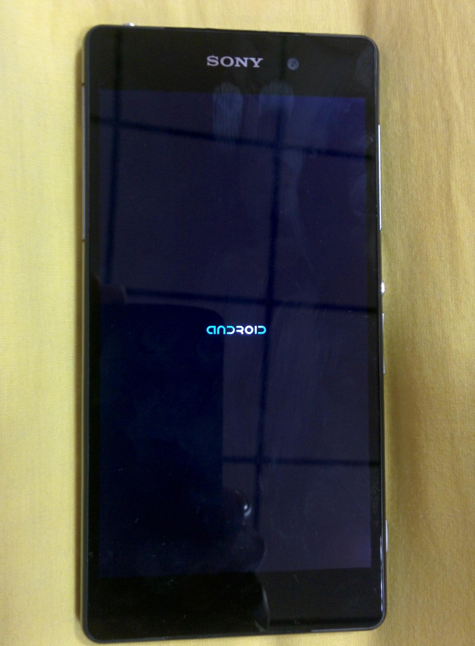 Sony D6503 New Android Boot Logo