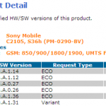 Xperia L 15.3.A.1.14 firmware certified – Minor Bug Fixing Update