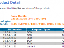 Xperia L 15.3.A.1.14 firmware certified