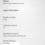 Xperia T LT30p Android 4.3 9.2.A.0.278 firmware Screenshots Leaked
