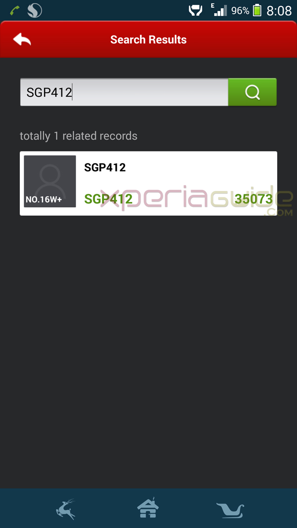 Xperia Z Ultra SGP412 Wi-Fi gets 35073 point at AnTuTu Benchmark