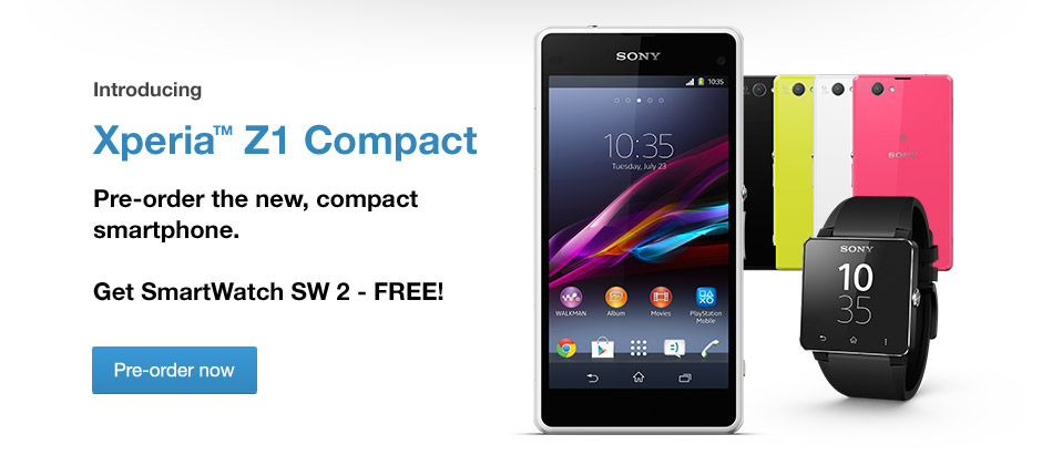 Xperia Z1 Compact aka Xperia Z1C Priced in Europe